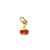 Summer On The New National Tide Does Not Fade Niche Dripping Oil Strawberry Necklace Accessories Diy Design Pendant Girl