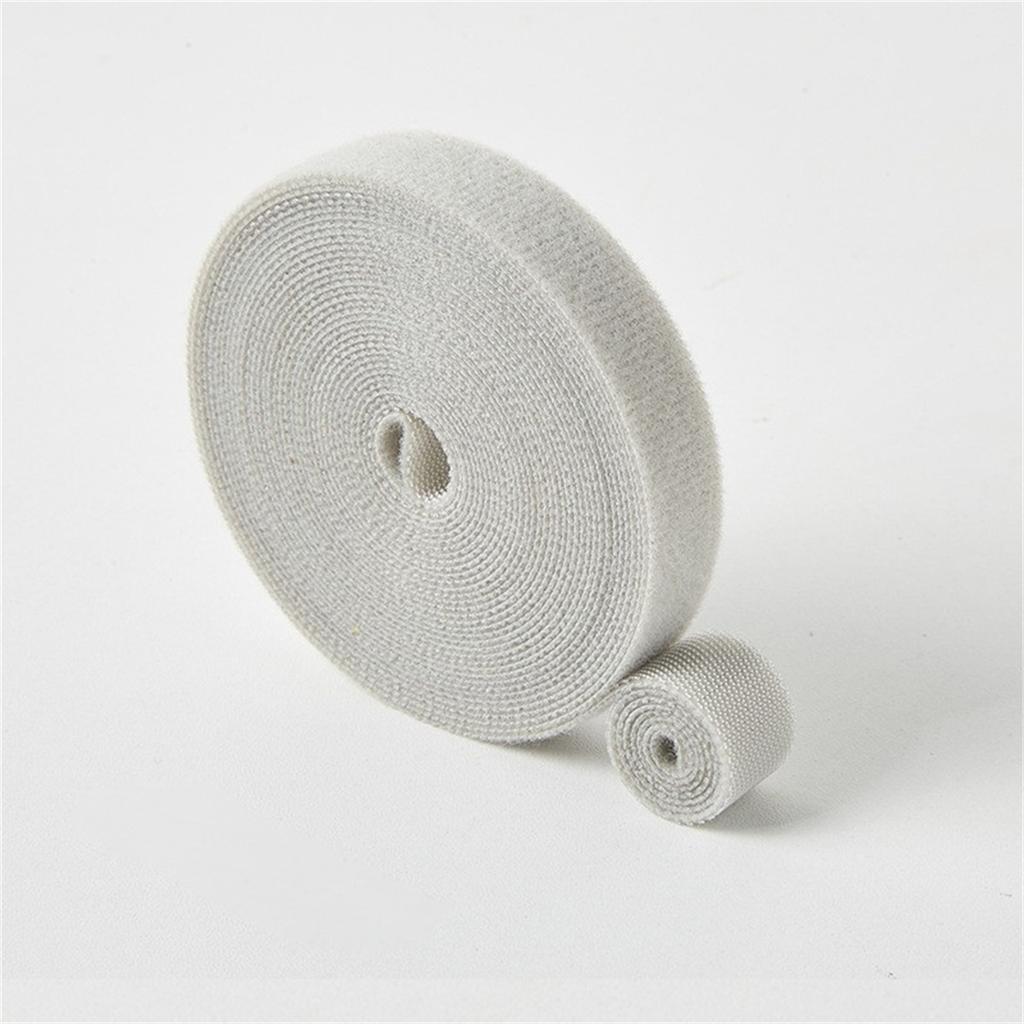 5M Cable Cable Ties Adhesive Fastener Tape Wrap DIY Reusable Double Side Hook and Loop Cable Straps Wires Management Straps