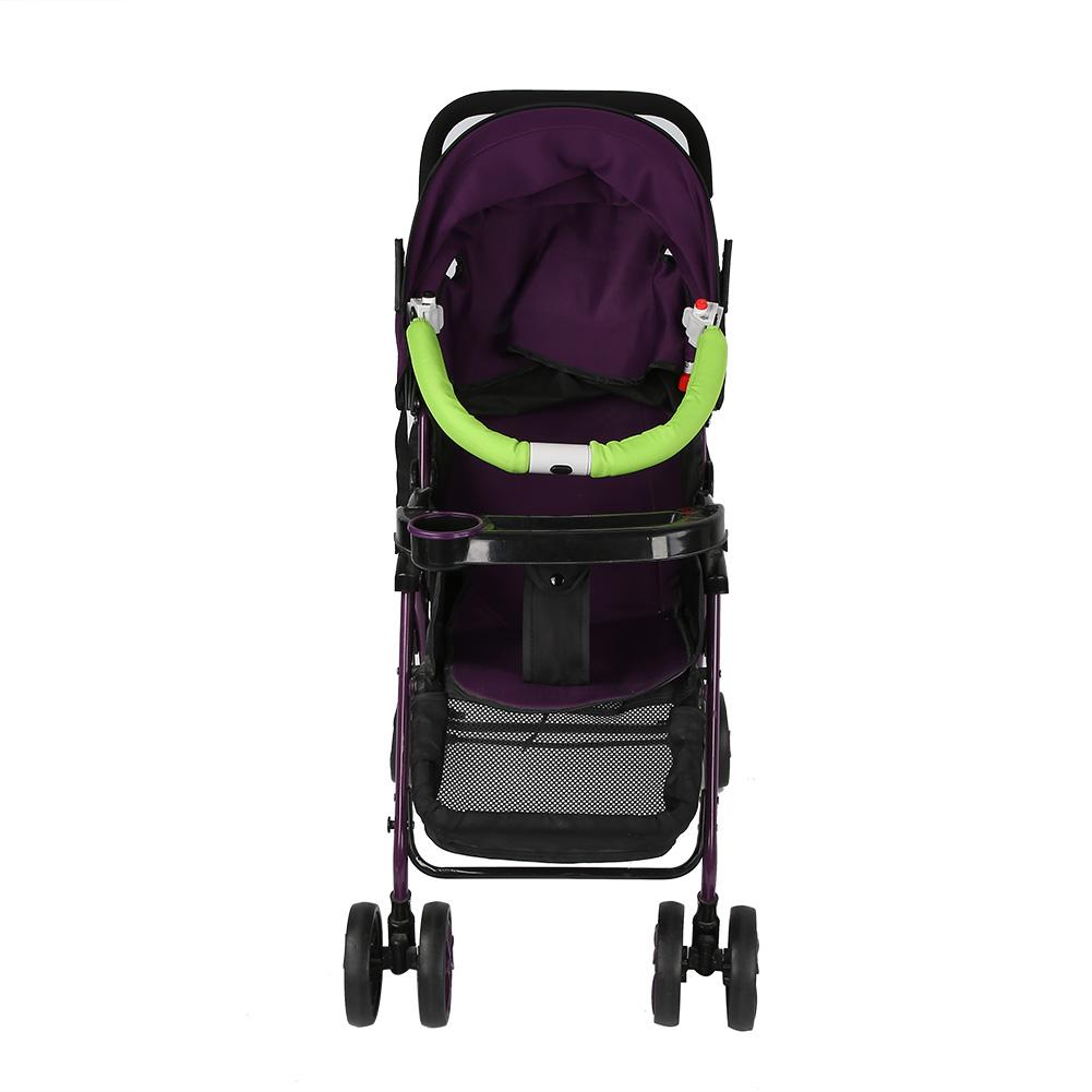 Baby Stroller Handle Handlebar Armrest Bumper Bar Black
