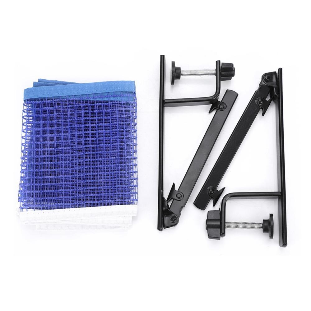 Nylon Ping Pong Net Metal Portable Table Tennis Net Professional Table Tennis Net Outdoor Play Net and Post Set