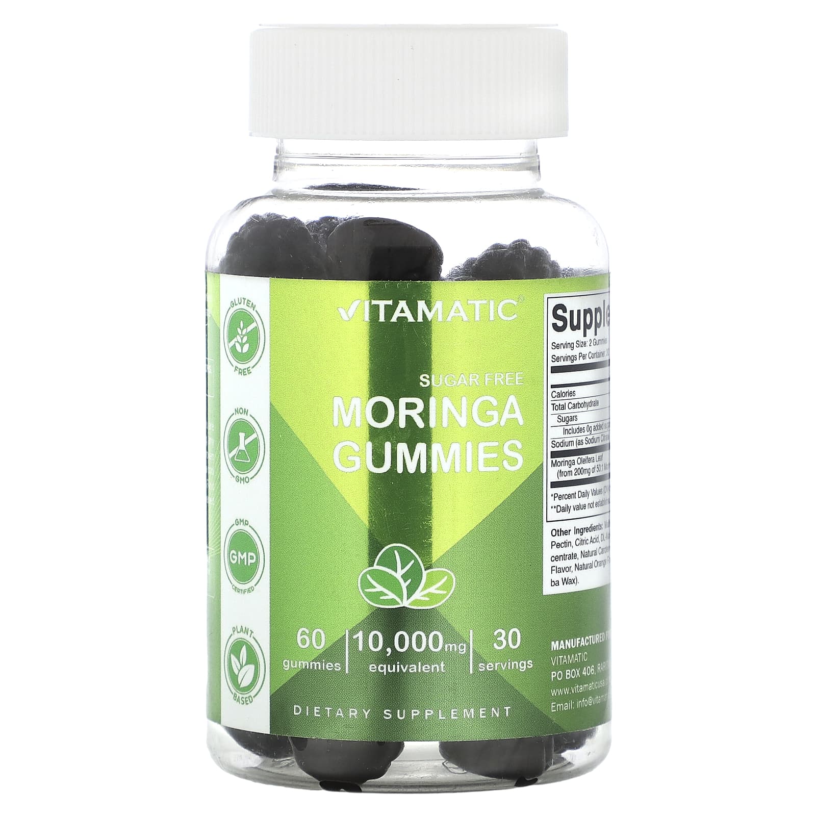 

Sugar Free Moringa Gummy Jelly, 10,000Mg, 60 Gummies (5,000Mg per Gummy)