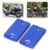 Pair of Front Brake Fluid Reservoir Cap Cover Left Right Fit for Suzuki Hayabusa GSX1300R GSX1400 DL1000Blue