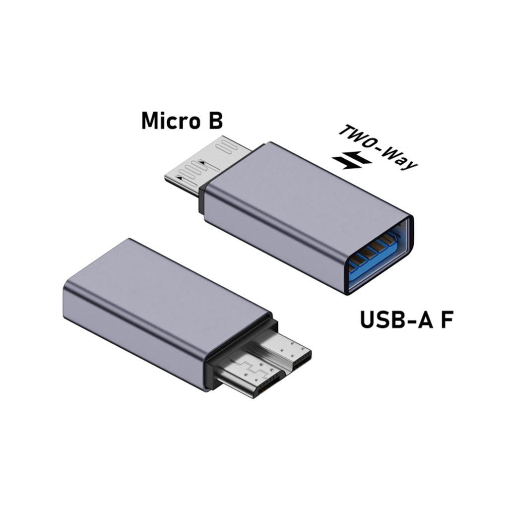 USB C to MicroB Adapter Type C USB 3.0 Male Female to MicroB Male Convert Connector Charge Data Sync Adapter 10Gbps