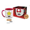 Tasse - SUPER MARIO - Elite Symbole - 384ml - Innen Farbe - Modernes Design