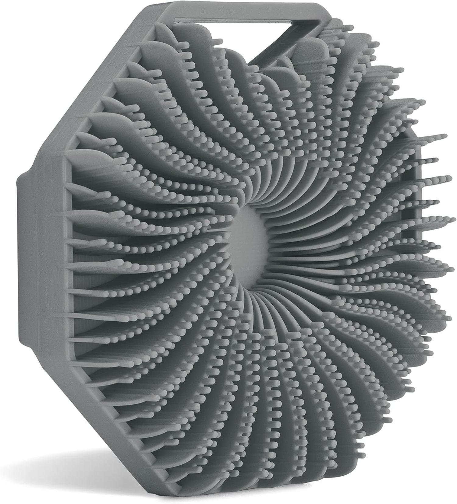 

Антимикробный силиконовый скраб для тела, отшелушивающий скраб для тела для чувствительной кожи, экологически чистый скраб для душа и тела. древесный уголь