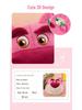 Large Plush Strawberry Bear Hug Backrest Pillow Toy