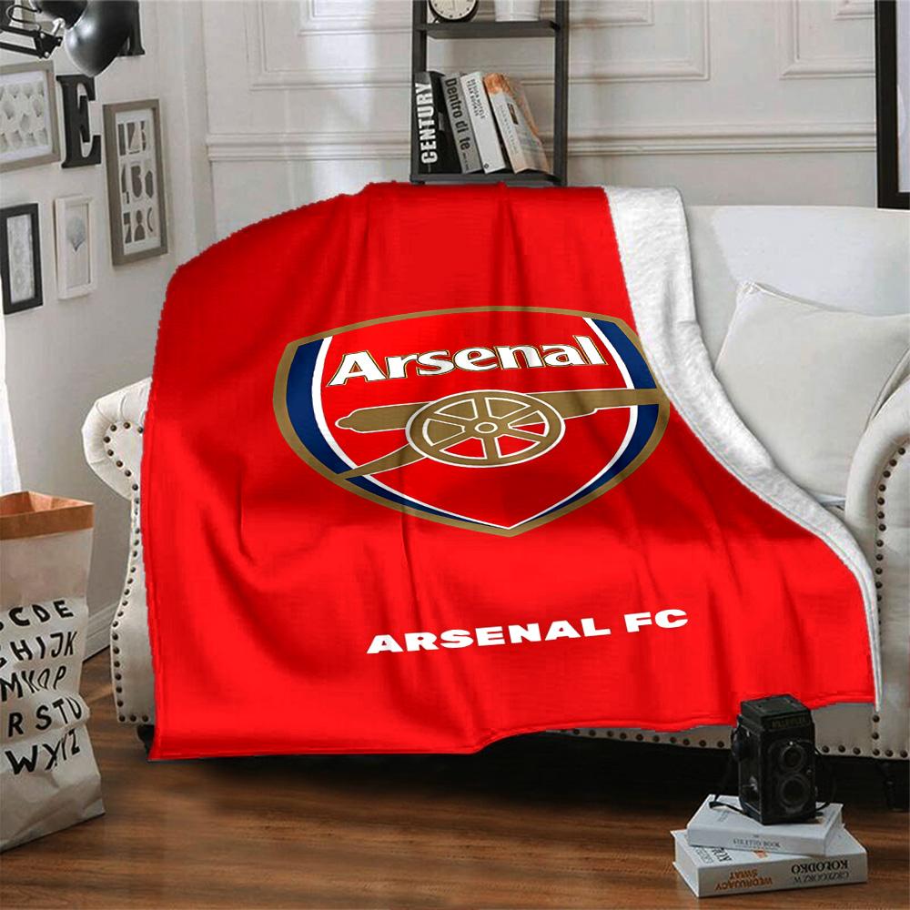 Arsenal Blanket Comfortable Suitable for Office Seaside Picnics for All Occasions Warmthful Decor Birthday Christmas Gift Blanket