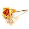 Gold Rose  with Red Velvet Box