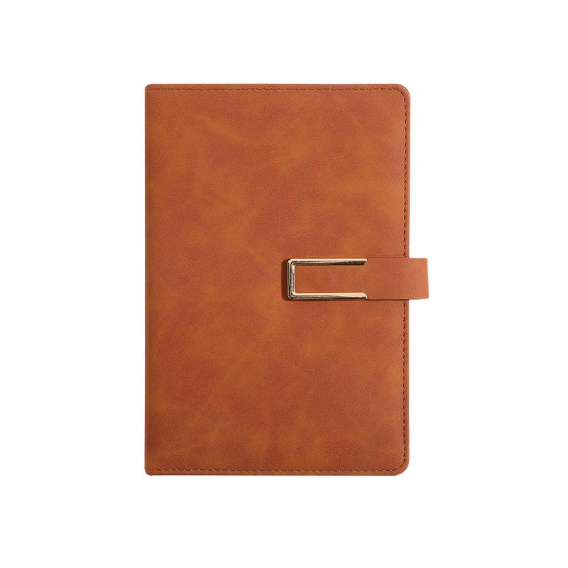 Custom B5 Luxury Sheepskin Notebook Set with Magnetic Buckle - Perfect for Business Meetings and Office Use