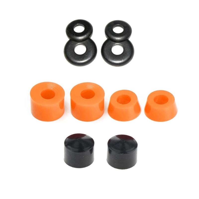 Skateboard Shock Pad Skateboard Vibration Damping Gasket Skateboard Truck Cup Washer Skateboard Bushings Shockproof Pad