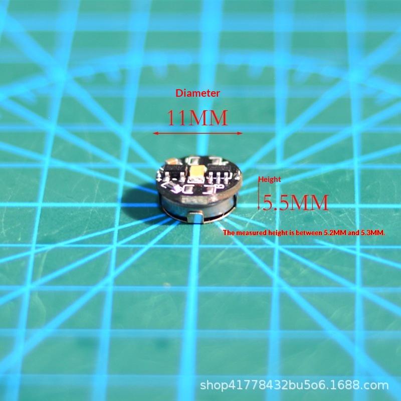 2Pcs Super Mini Magnetic Led Lamp Toys 11Mm *5.5Mm Diy Model Making General Model Plus Light With Batteries And 1Pc Magnet