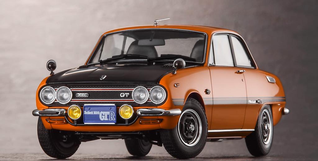 Hasegawa Scale Isuzu Bellett 1600GTR Early Model Plastic Model Kit HC58 1/24 (1969)