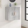 VidaXL Wall Cabinet Sonoma Grey 60x30x60 Cm Engineered Wood
