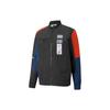 Puma Bmw Collaboration Series Patchwork Logo Zip Jacket Men Jacket Black 531129-04