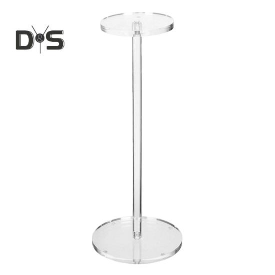 

Акриловая подставка для шляп, высокая устойчивость, прозрачный дизайн, простая установка, держатель для париков, держатель для шапок, органайзер для хранения 30cm Round