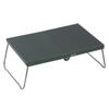 Ultra-Light Aluminum Folding Camping Table: Portable, Compact, Perfect for BBQs and Outdoor Leisure.