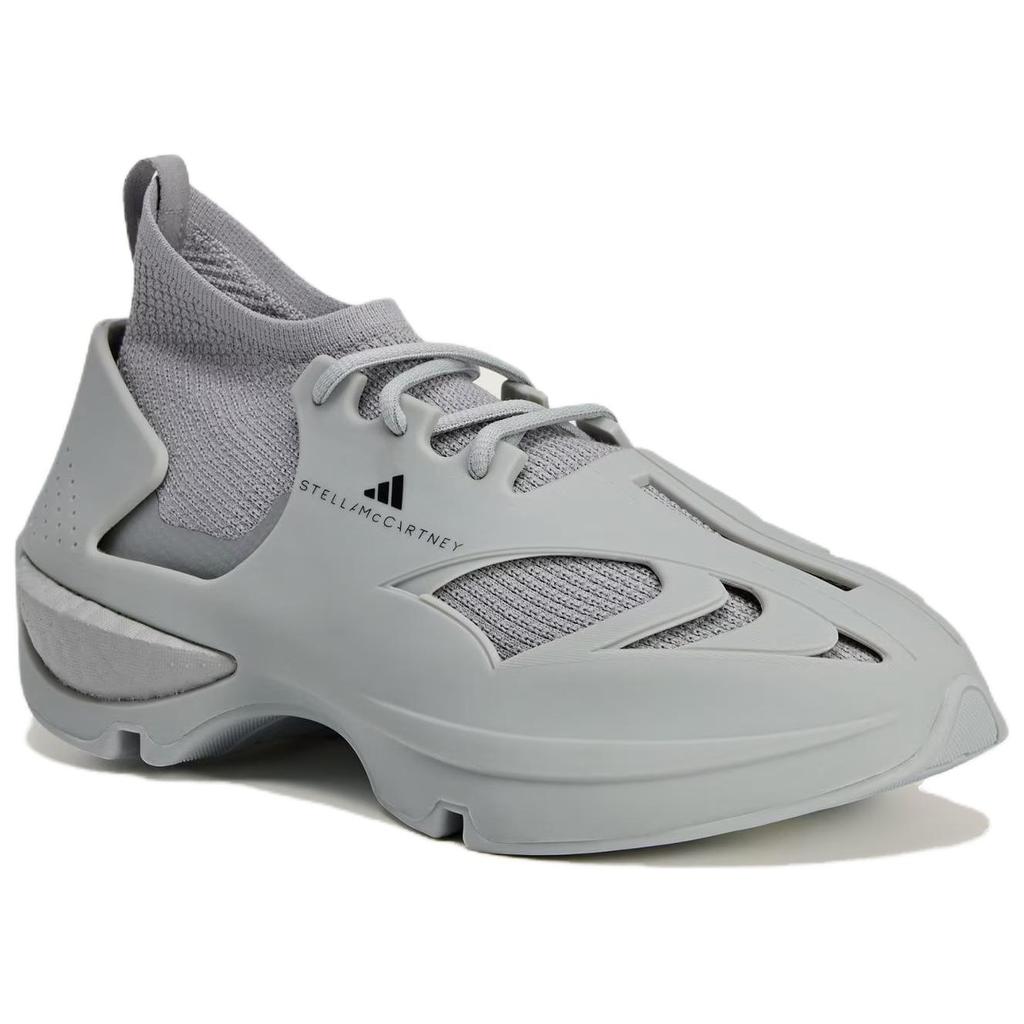 Adidas Stella McCartney Sportswear Comfortable Classic Slip-Resistant Durable Low-Top Lifestyle Casual Shoes Unisex Casual Shoes Gray Black IE8758