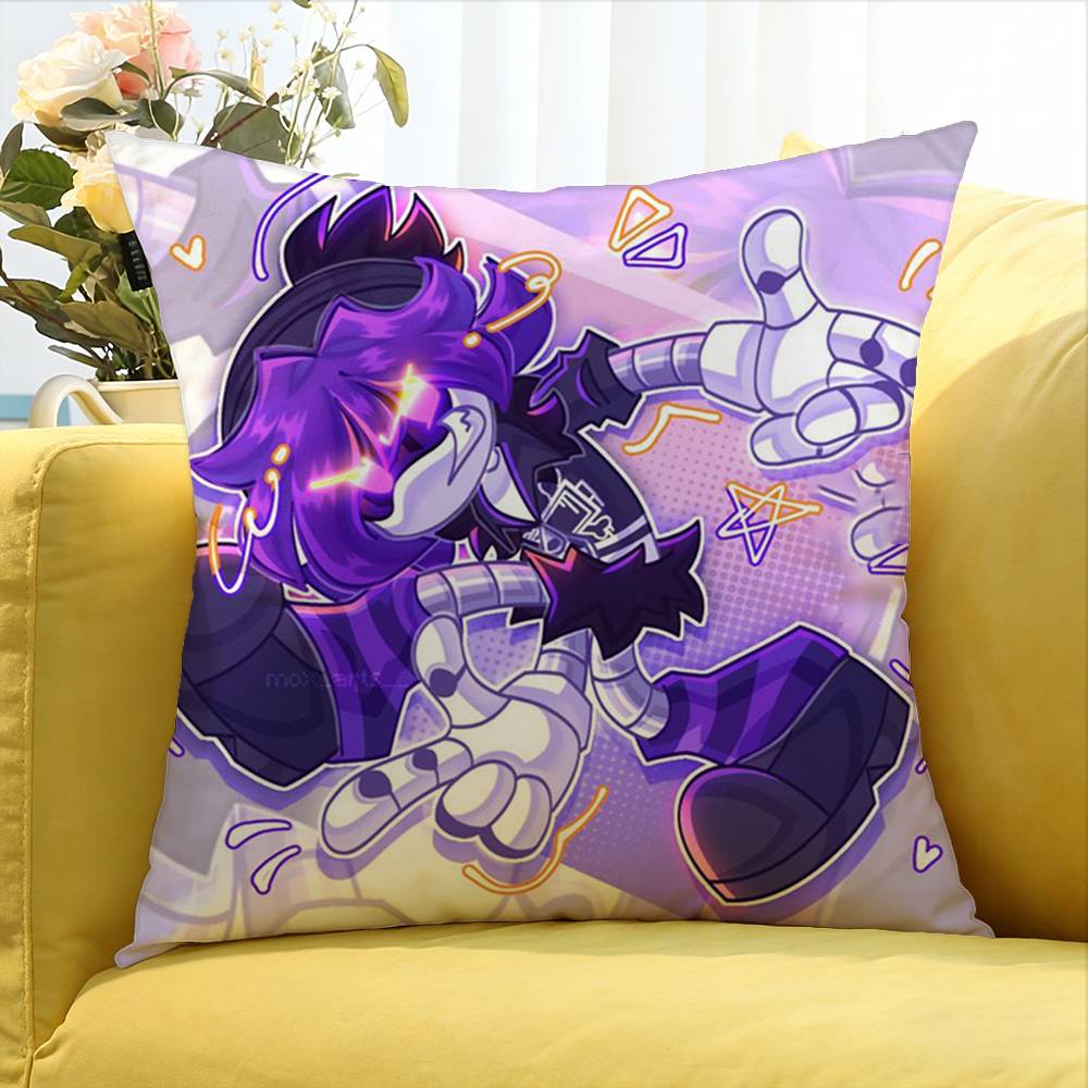M-Murder Drones Various Sizes Square Pillow Case For Car Home Bedchamber Decor