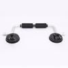 Universal Aluminum Kayak Roller Bracket Canoes Paddleboard Boat Pusher Load Assist Car Top Rack Suction Cup Heavy Duty