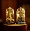 1pcs Miniature Tower Paris Tower Home Illuminate Decorative Gift Model of Metal Ornaments Home Decoration Accessories