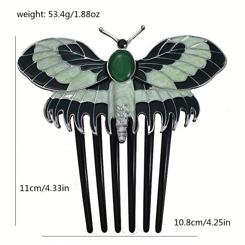 Cartoon Big Butterfly Hair Comb Hairpin, A Versatile Hair Accessory for Women In Daily Wear