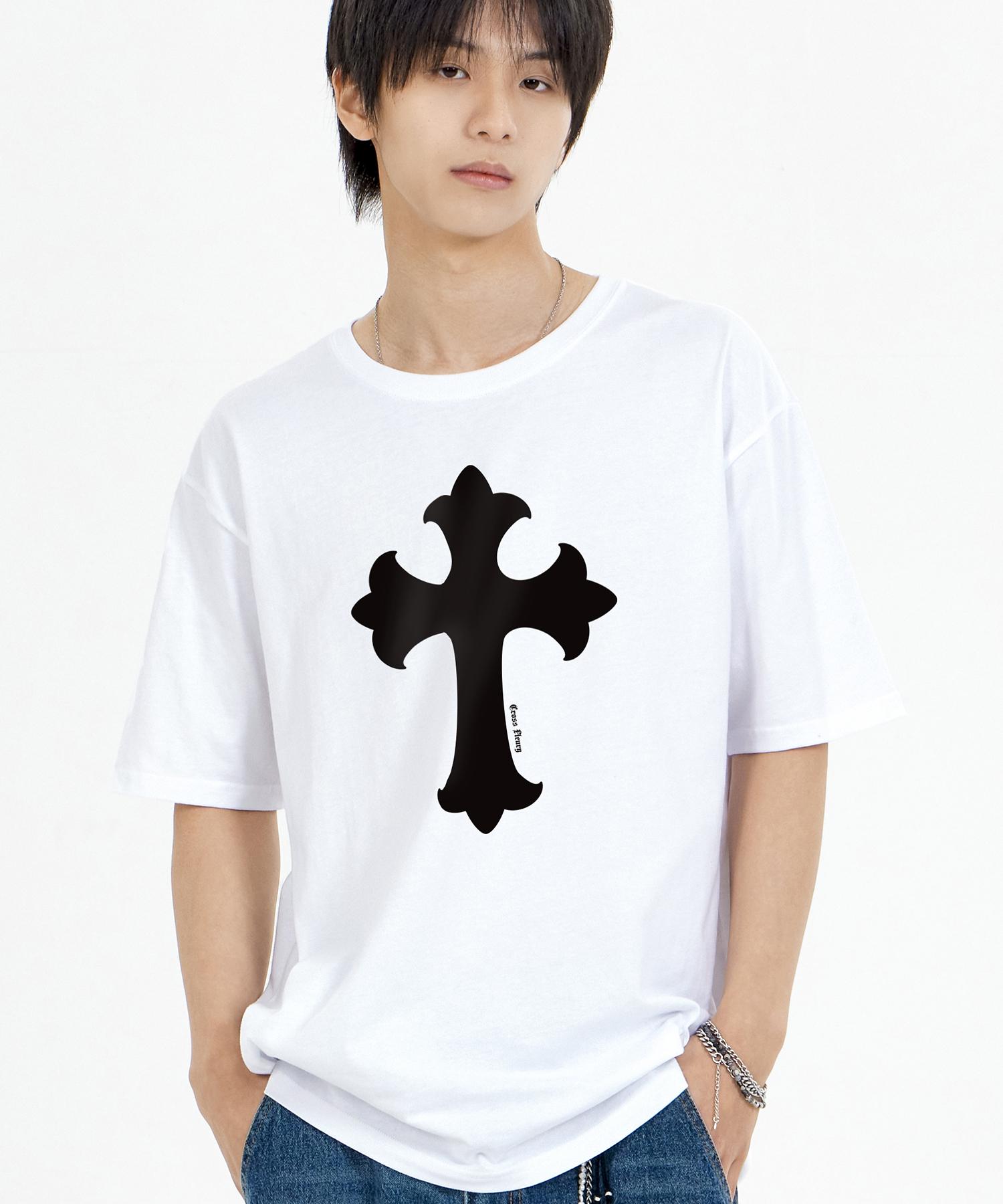 Biel Cross Short Sleeve Tee White Xl
