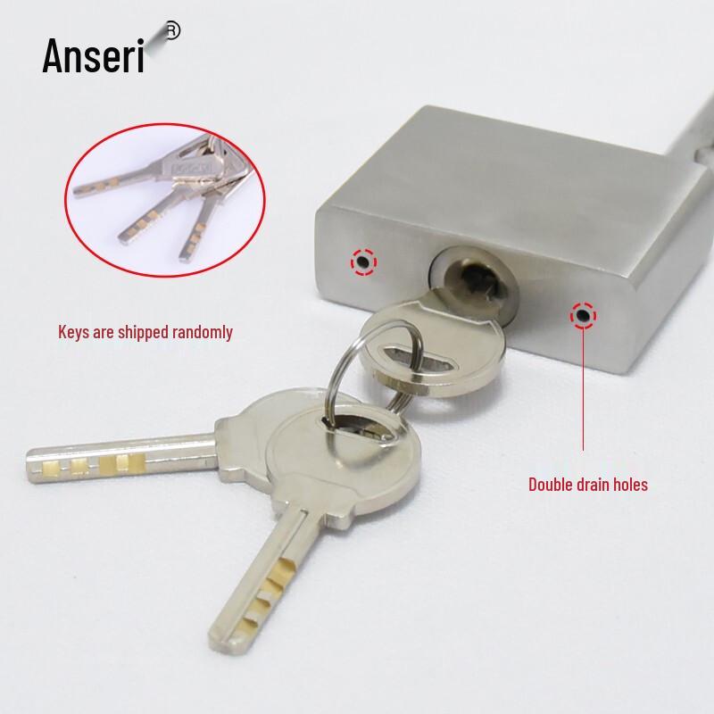 Ancai Rui 50mm Stainless Steel Waterproof Padlock