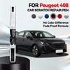Vehicle for Exclusive Use For Peugeot 408 Car Paint Repair Pen Touch Up Scratch Remover DIY Auto Accessories Black ELX White K