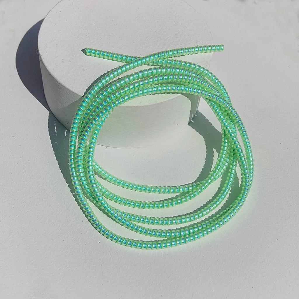 1/2pcs 1.6M Laser Cable Protectors Spiral Data Cable Universal Phone Charger Cord Saver Sleeve