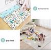 Foldable XPE Baby Crawling Mat: Thick, Odorless Foam Floor Mat for Infants.