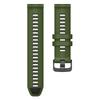 22mm silikonový řemínek pro Garmin Forerunner 970 965 955 Solar 945 935 745 Dvoubarevný sportovní řemínek náramek doplňky