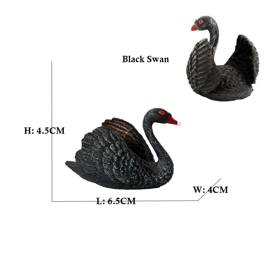 Kiwi Bird Jungle Animals Figures Peacock Phoenix Mallard Turkey Toucan Action Figure Toy Animal Figurines Toys for Kids Gifts