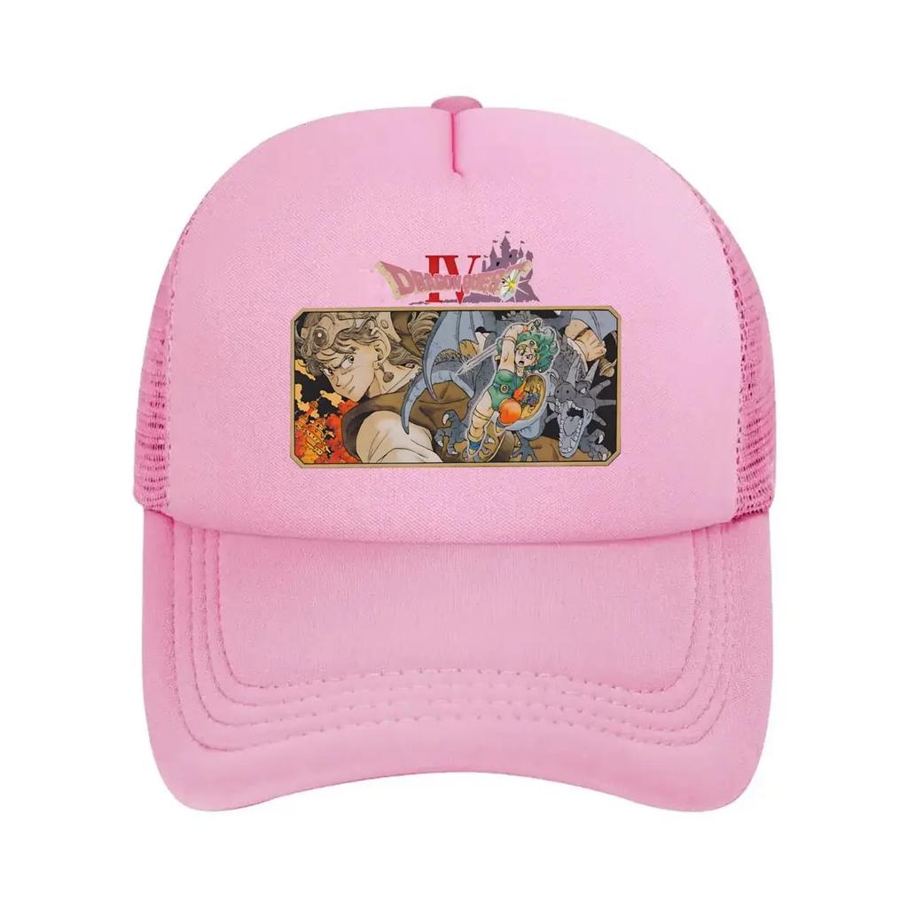 Anime Collage Manga - Inspired, Character Group Design Mesh Baseball Cap