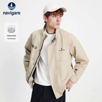 Men's Stand Collar Commuter Jacket