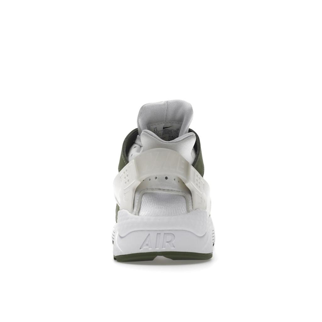 Nike Stussy x Air Huarache LE Dark Olive 2021 Unisex Sneakers მწვანე თეთრი Varsity-Maize DD1381-300