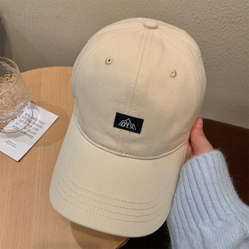 Vintage Brown Baseball Cap For Women Stylish And Versatile Sun Protection Hat