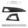 Hard Dry Carbon Fiber For BMW F20 F21 F22 1 2 Series 2012 2013 2014 2015 2016 Car Dashboard Panel Air Outlet Sticker LHD RHD