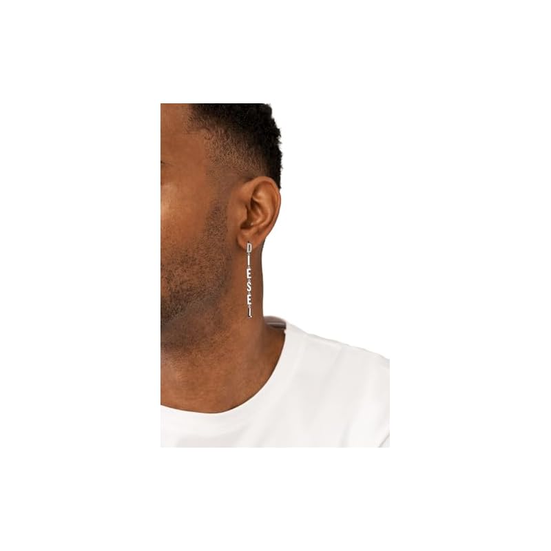 Diesel Unisex Earrings Pair DX1488