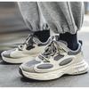 Internet Celebrity Hot Men's Shoes Versatile Casual Sports Teenagers Running Anti Slip Height Increasing White Dad Trendy