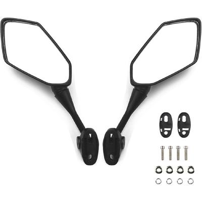 Heart Horse Motorcycle Mirrors Rear View Mirrors Compatible with CBR600 F4 F4I 1999-2006 CBR900 CBR919 CBR929 CBR954 1998-2003 RC51 RVT1000 DD250E