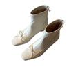 Under-eye Height Shoes, Niche Stretch Boots, Women's Shoes, New Style Short Boots