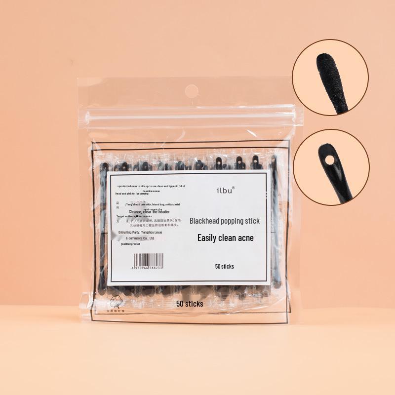 

Одноразовый двухсторонний экстрактор черных точек и ухочистка ватная палочка для студентов/девушек 1 Piece