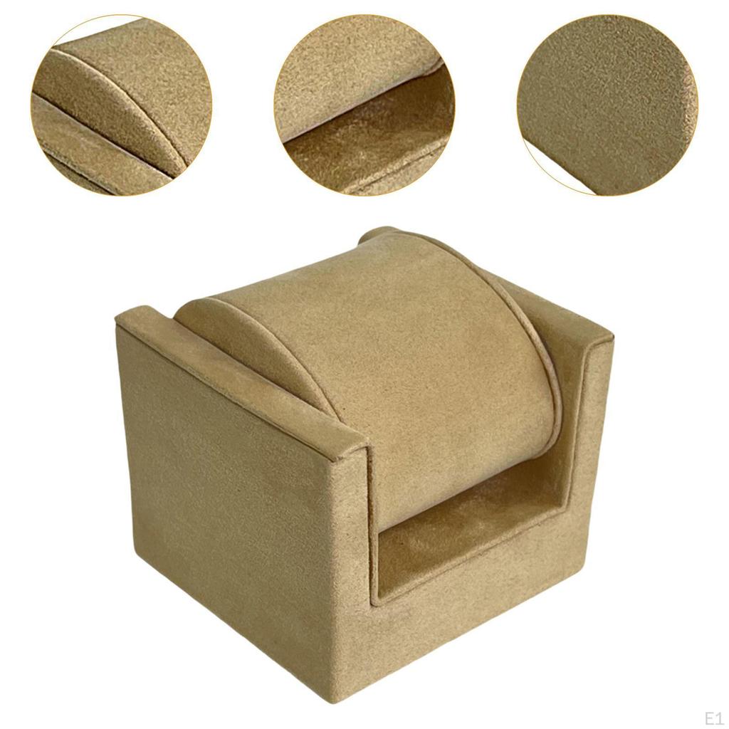 Display Stand for Watch, Velvet Holder Jewelry, Organizer Timepiece
