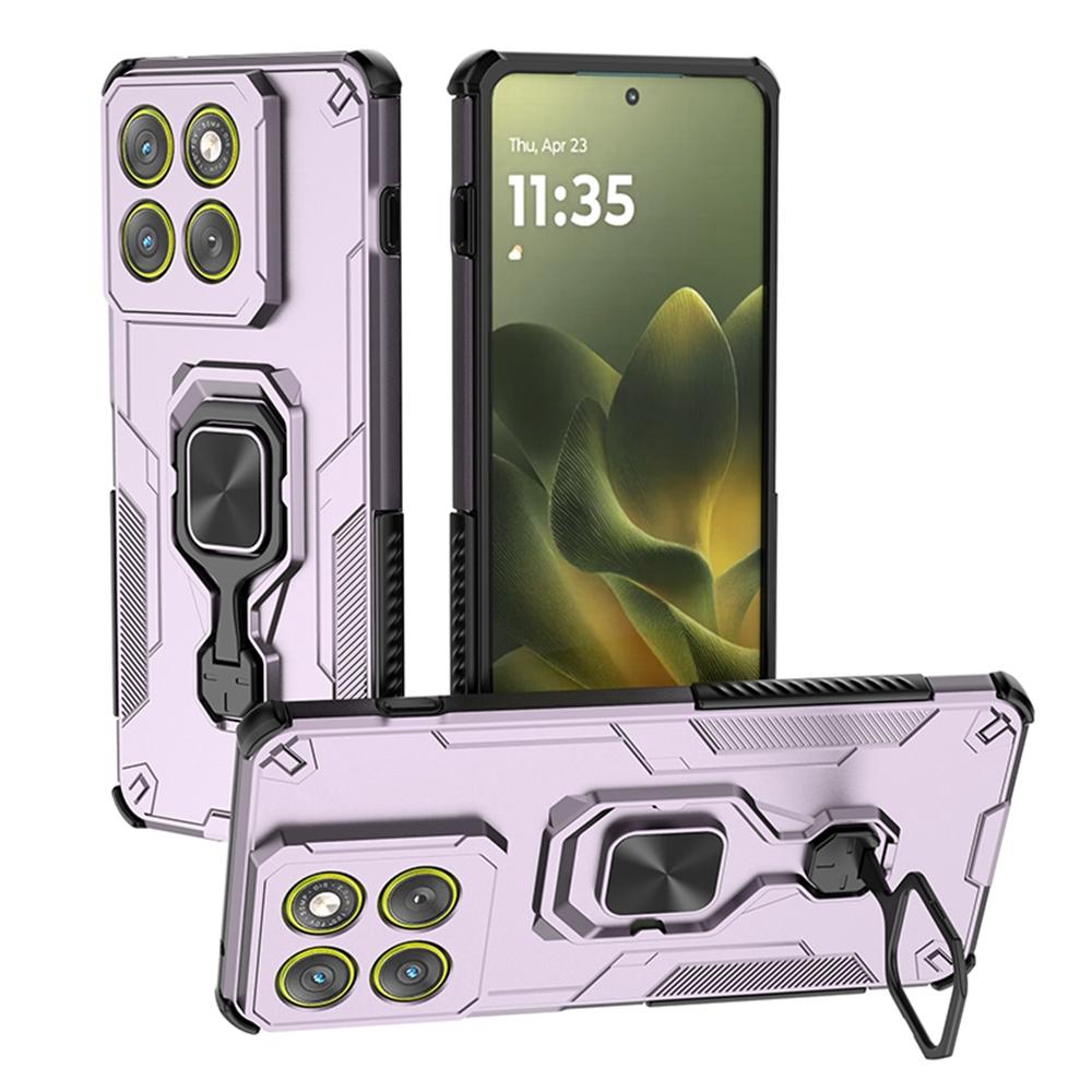 For Motorola Moto Edge 70 5G Case Ring Holder Shockproof Armor Phone Cases for Moto Edge70 Lens Protect Cover
