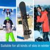 18 Pieces Set Snowboard Stomp Pad Anti-skid Sticker DIYs Snowboard Sticker Anti Skidding Ski Snowboard Grip Pad Resistance