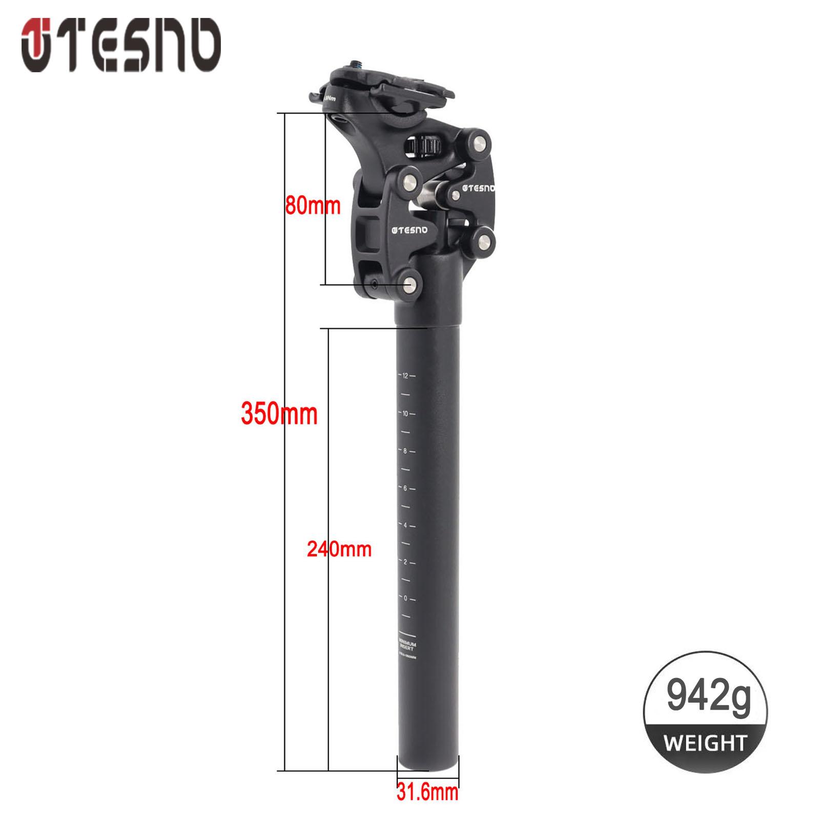 TESNO Bicycle Seatpost MTB Shock Absorber