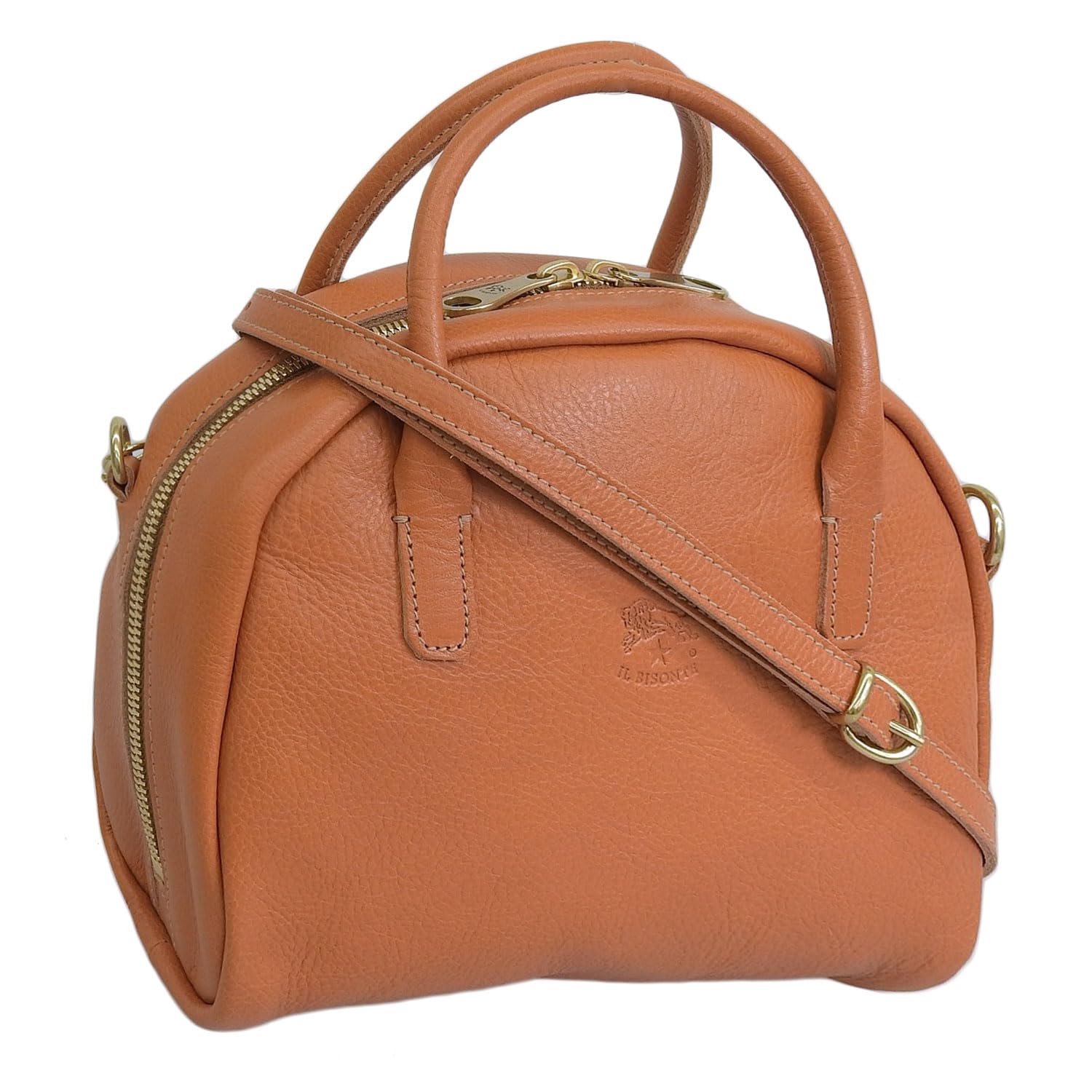 

IL BISONTE Bag Handbag 2way Crossbody Shoulder Bag Leather Genuine Leather Brand Brown Product Women s BHA020PV0001CARAMEL/Orange [Item]