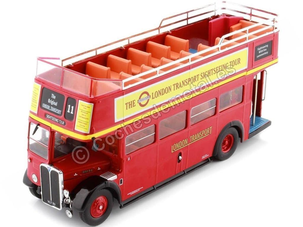 AEC Regent RT Open Top London Transport 1950 Red ixo/Ixo