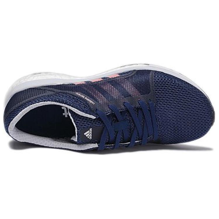Adidas Adizero Non-Slip Comfortable Shock Absorbing Durable Low-Top Running Shoes Women Sneakers Blue BA8096
