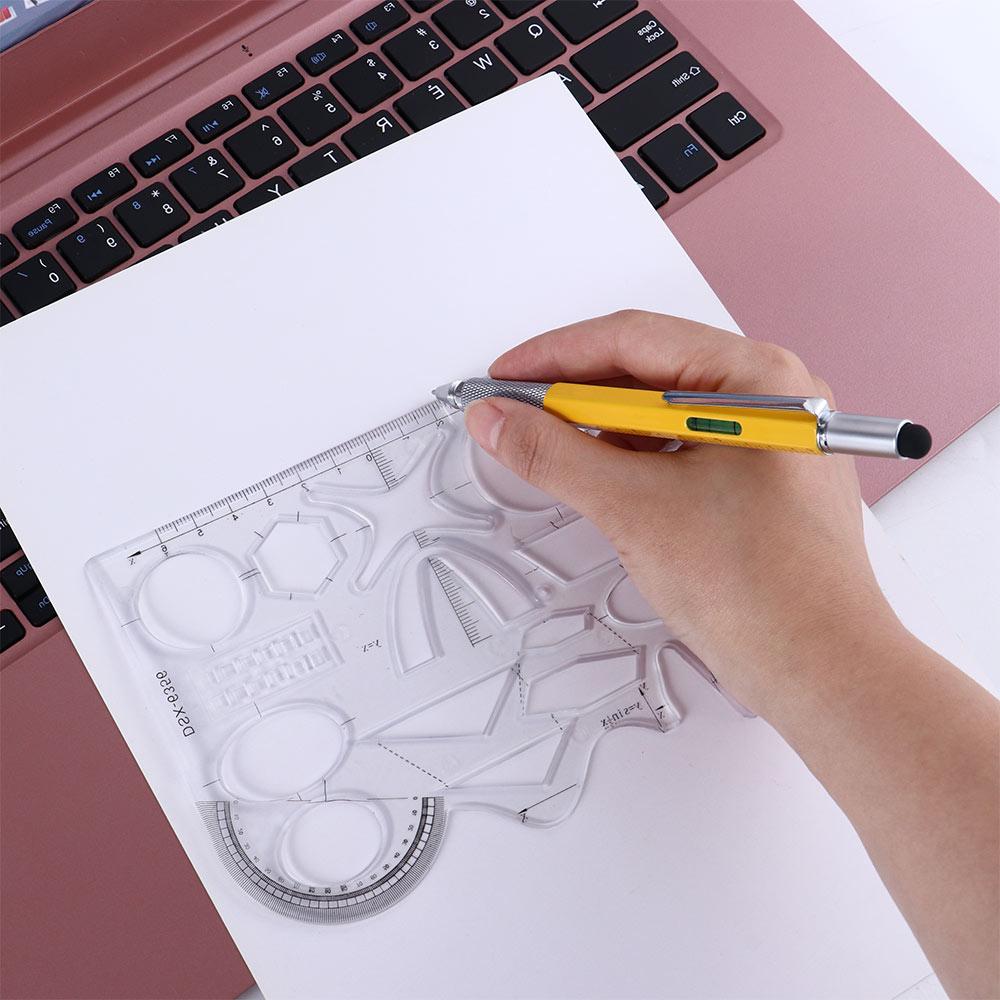 Screen Level Meter Gadget Ballpoint Pen Flat-blade Screwdriver Cross Screwdriver Capaciative Pen